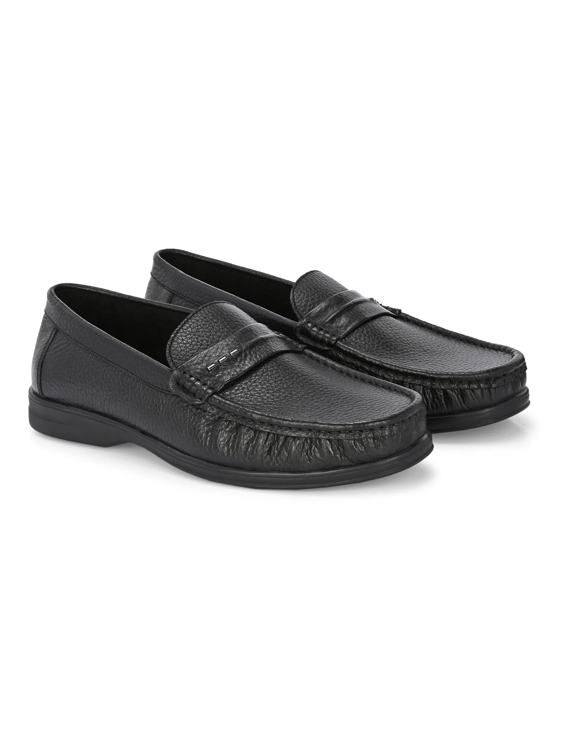 Nova Buckled Loafers by Aspeerio