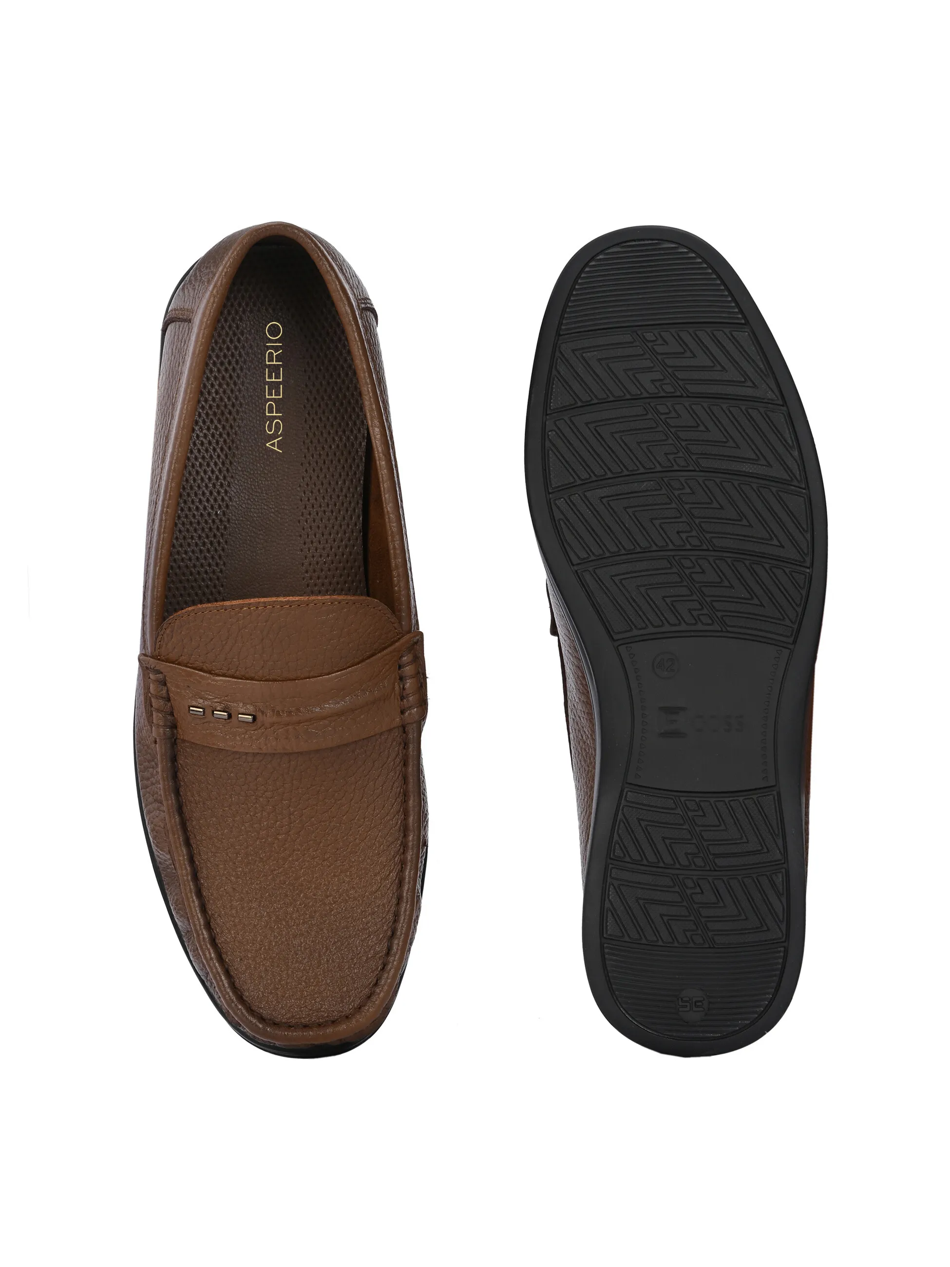 Nova Buckled Loafers by Aspeerio