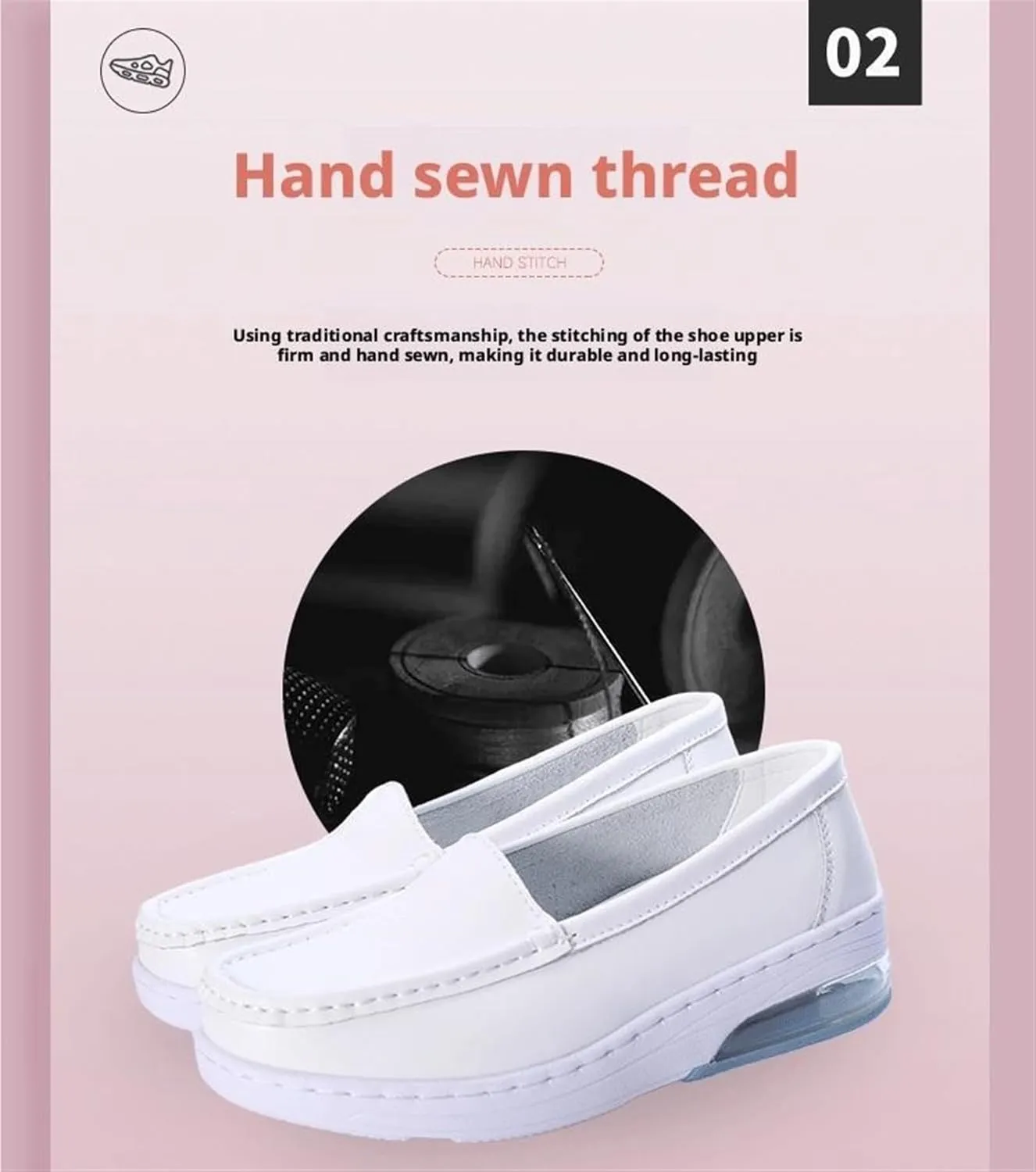 Nursing Shoes Women On Lightweight White Slip Resistant Womens Walking Shoes with Arch Support Healthcare Work Dress Shoes Women