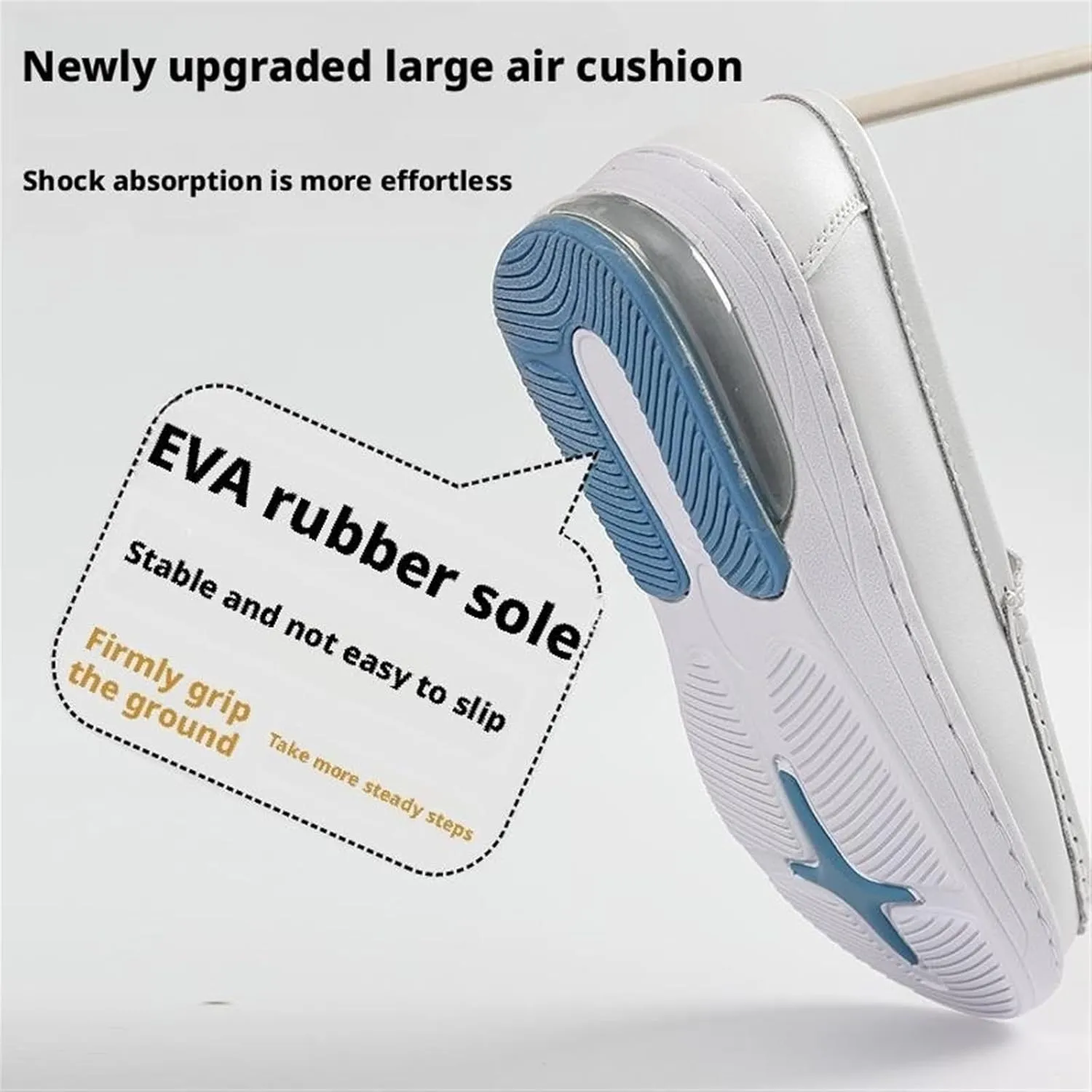 Nursing Shoes Women On Lightweight White Slip Resistant Womens Walking Shoes with Arch Support Healthcare Work Dress Shoes Women