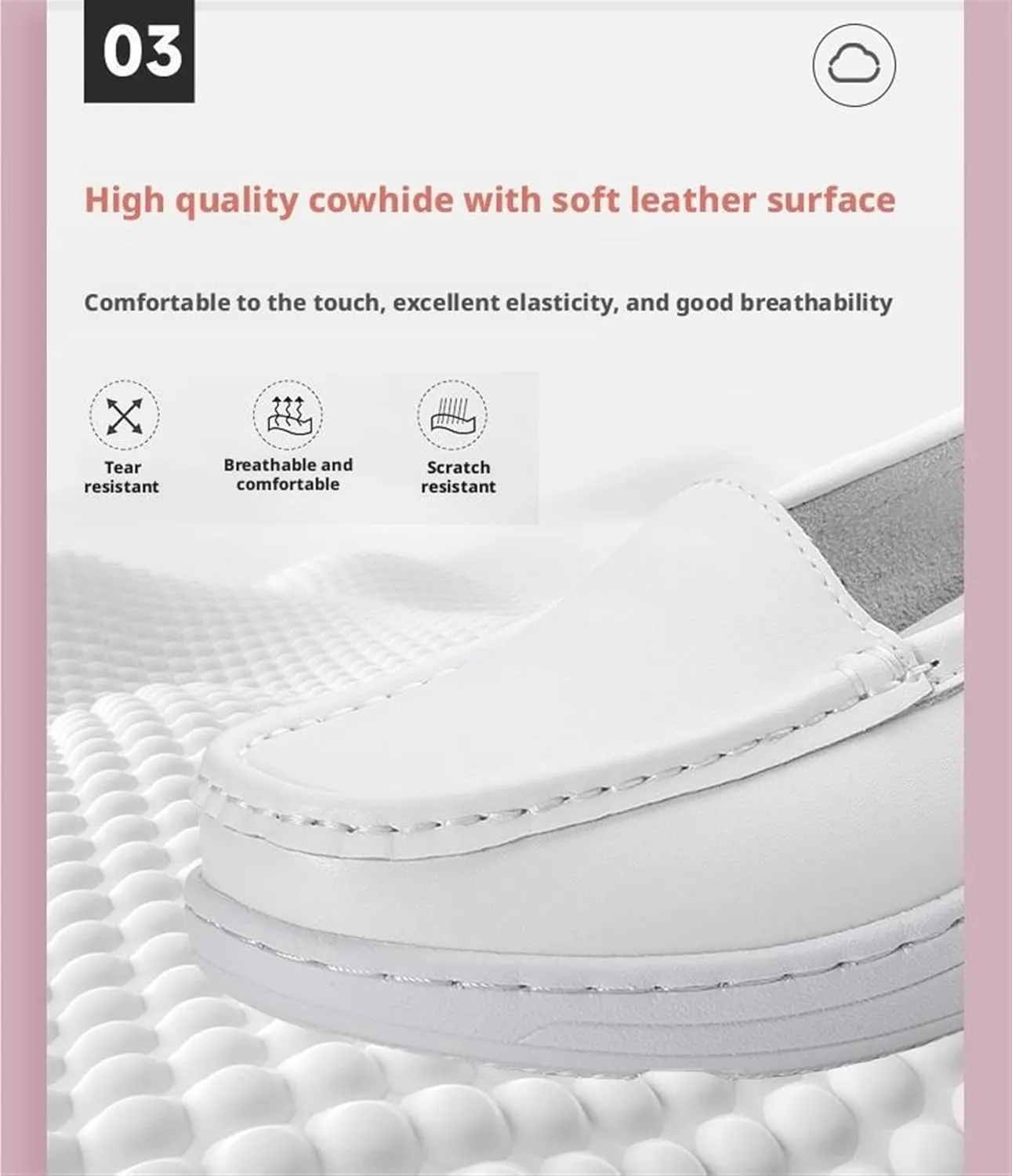 Nursing Shoes Women On Lightweight White Slip Resistant Womens Walking Shoes with Arch Support Healthcare Work Dress Shoes Women