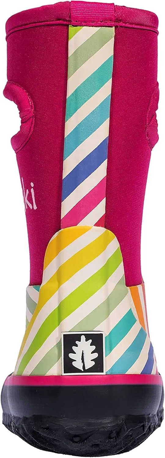 OAKI Kid's Neoprene Rain Boots, Snow Boots, Muck Boots