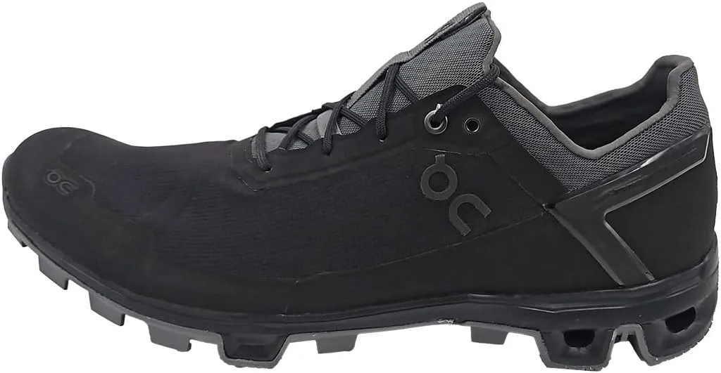 On-Running Mens Cloudventure Peak White/Black Running Shoe