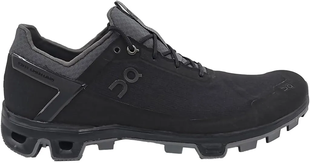 On-Running Mens Cloudventure Peak White/Black Running Shoe