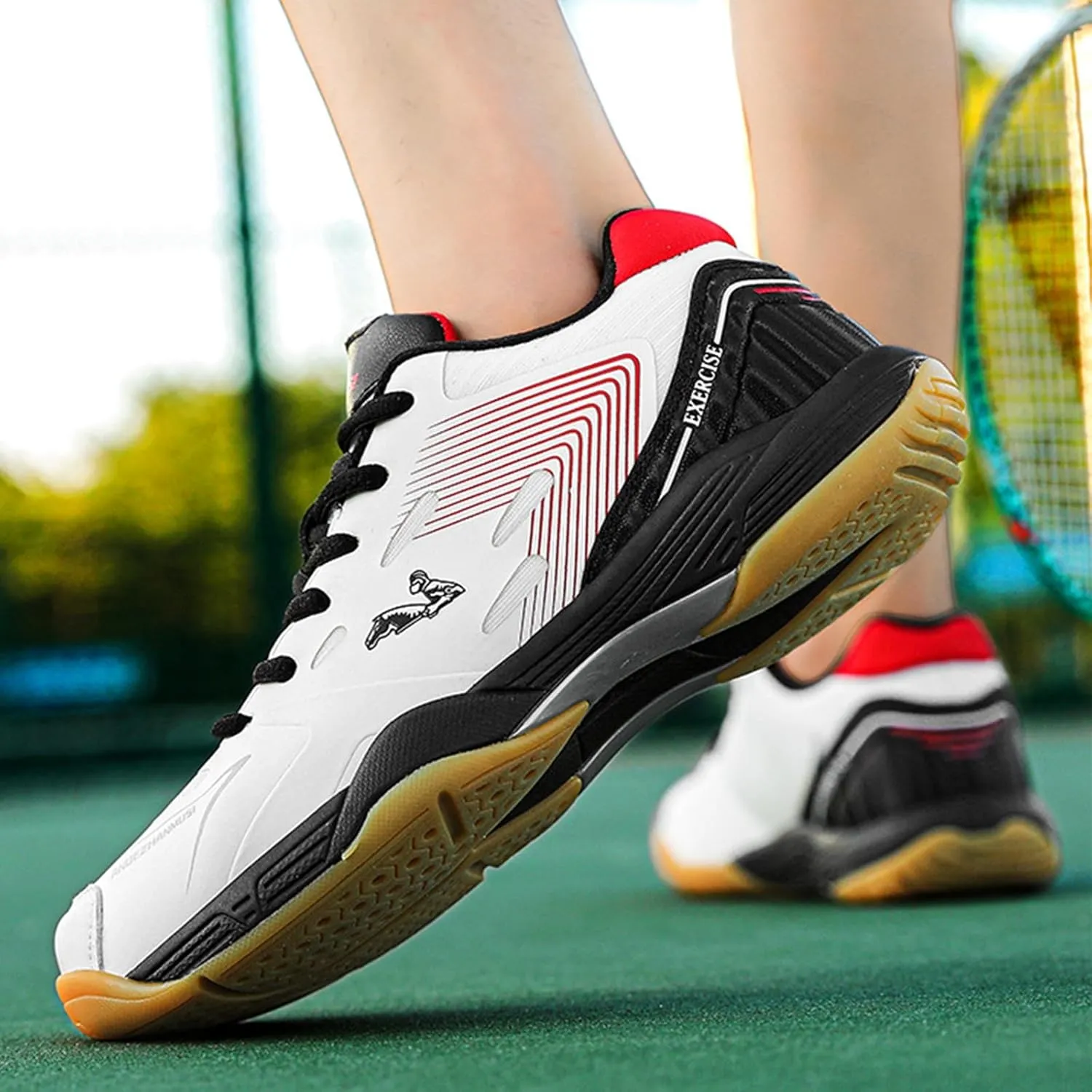 ONAIC Badminton Shoes for Men Women Lightweight Pickleball Shoes Indoor Outdoor Court Training for Volleyball Pickleball Racquet Sport