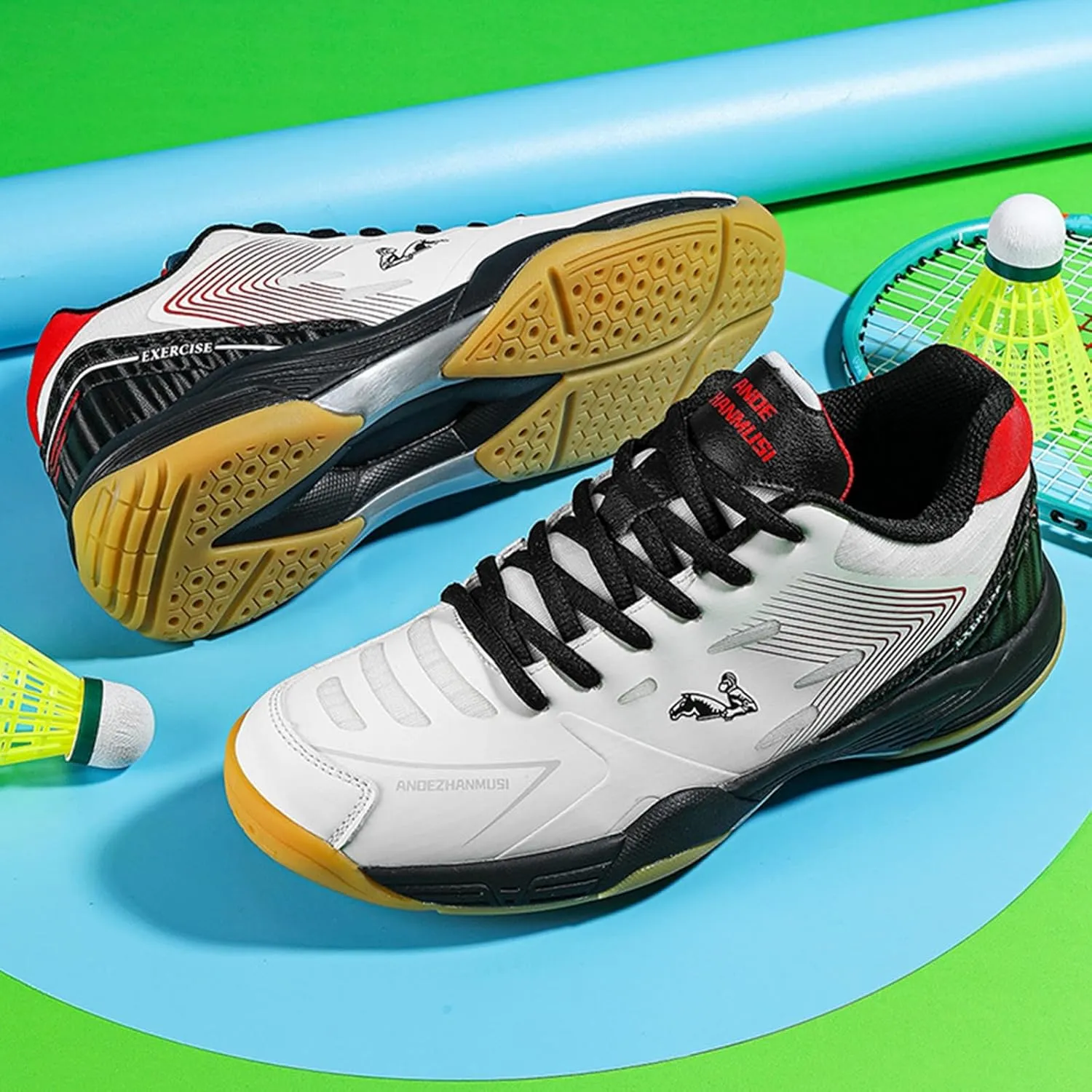 ONAIC Badminton Shoes for Men Women Lightweight Pickleball Shoes Indoor Outdoor Court Training for Volleyball Pickleball Racquet Sport