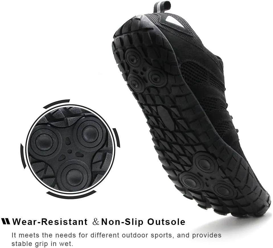 Oranginer Men's Barefoot Shoes - Big Toe Box - Minimalist Cross Training Shoes for Men