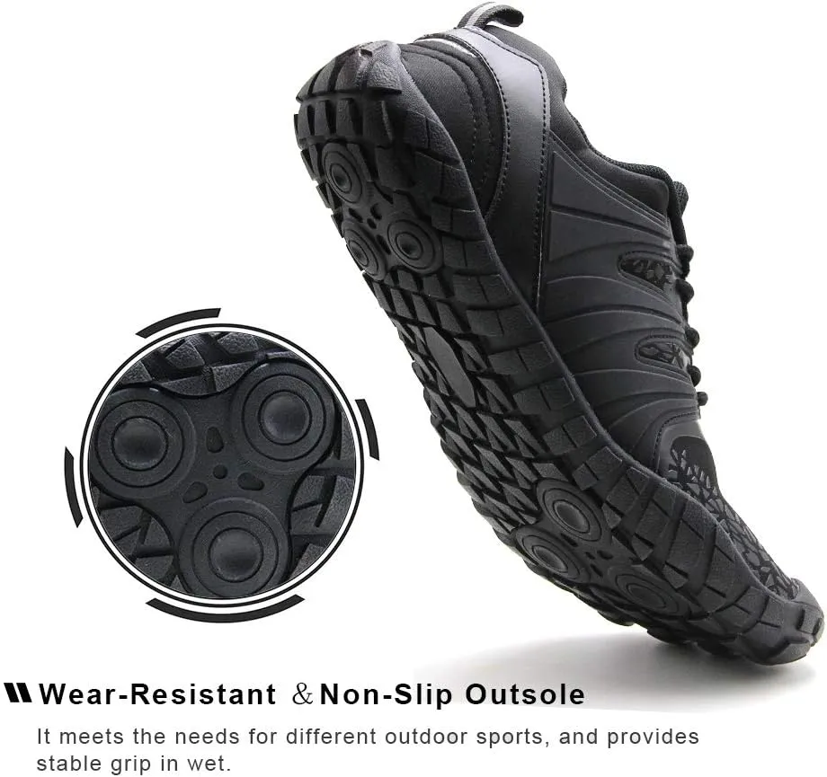 Oranginer Men's Barefoot Shoes - Big Toe Box - Minimalist Cross Training Shoes for Men