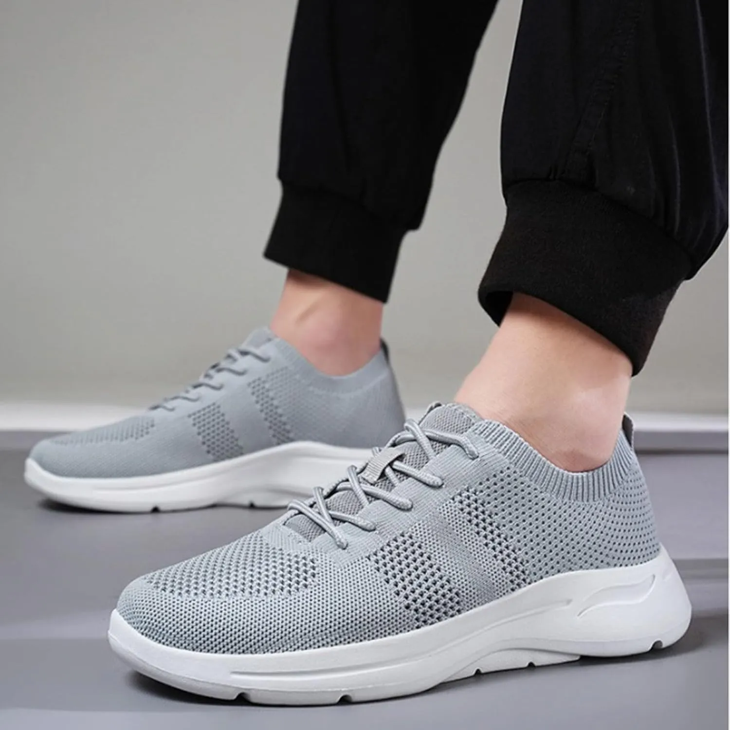 Orthopedic Shoes for Women Breathable Soft Slip On Tennis Shoes Men Loafers Brown Casual Shoes Slip On Sneakers White Tennis Shoe Trainers Shoe
