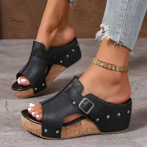 Orthopedic Wedge Sandals for Women 2025 New Platform Sandal Ankle Strap Open Toe Espadrilles Dressy Casual Boho Summer Beach Ladies Wedges