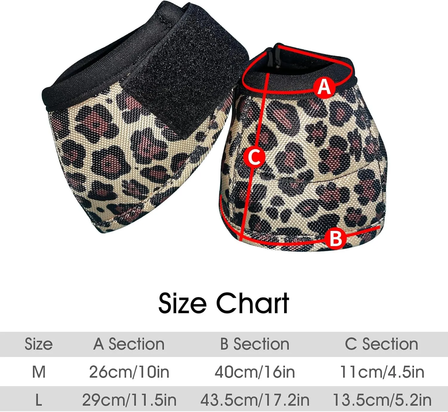 Overrach Bell Boots for Horses | Superb Hoof Protection | Easy Put On Quick Wrap Hook & Loop | Comfortable Durable | Reliable Shock Absorbing 2 Counts (PinkDiamond, Medium)