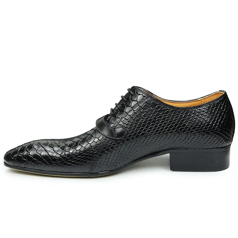 Oxfords Serpentine Men Dress Shoes