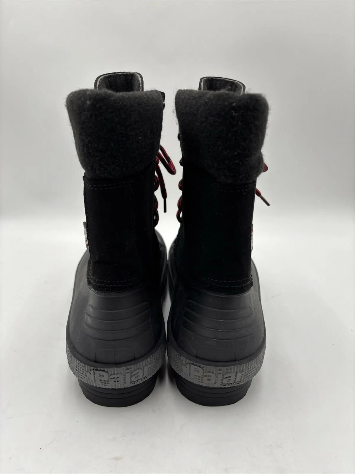 Pajar Men's Tomy Faux Shearling Duck Boots Black Size 10M/43 - Very Good