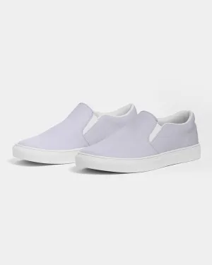 Pale Blue Slip-On Canvas Sneakers | Men's | Bright Pale Blue | C10M10Y0K0