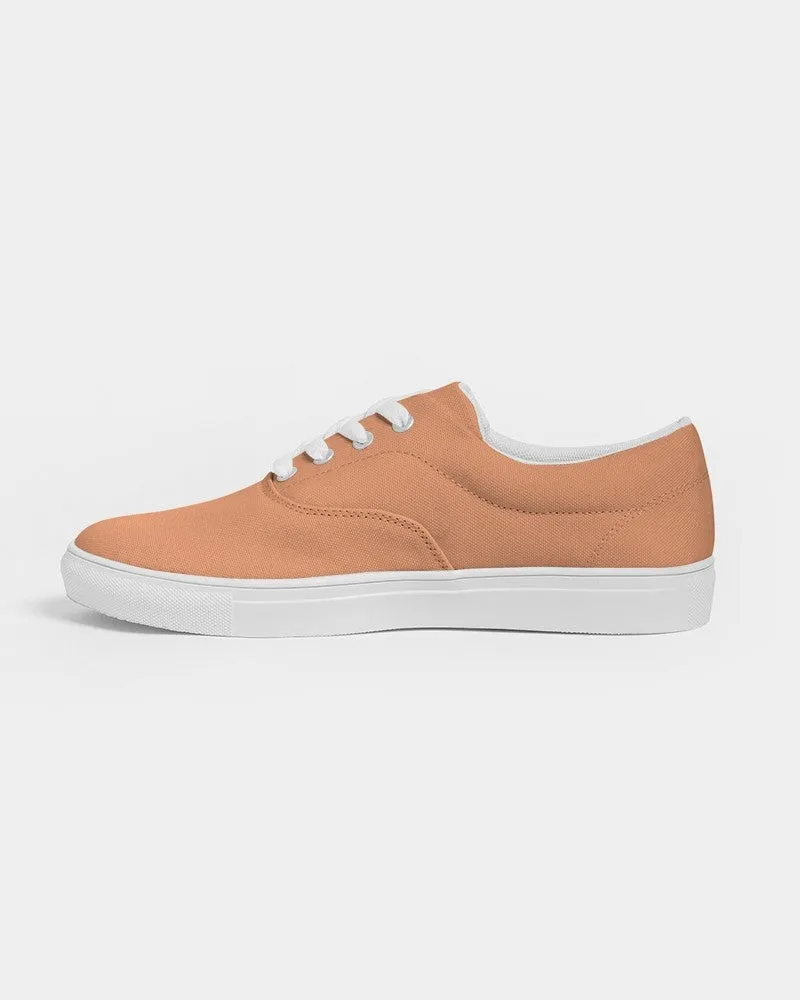 Pastel Orange Men's Canvas Sneakers | Men's | Bright Pastel Orange | C0M45Y60K0