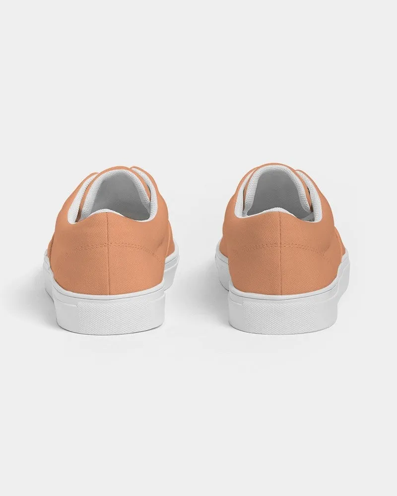 Pastel Orange Men's Canvas Sneakers | Men's | Bright Pastel Orange | C0M45Y60K0
