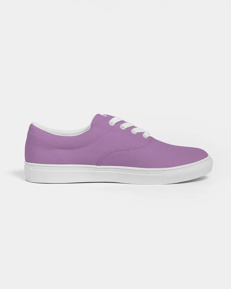 Pastel Purple Men's Canvas Sneakers | Men's | Bright Pastel Purple | C30M60Y0K0