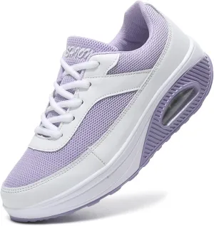 pearlzone Women's Comfort Light Weight Mesh Non Slip Work Shoes,Breathe MeshShoes Fashion Sneakers for Women