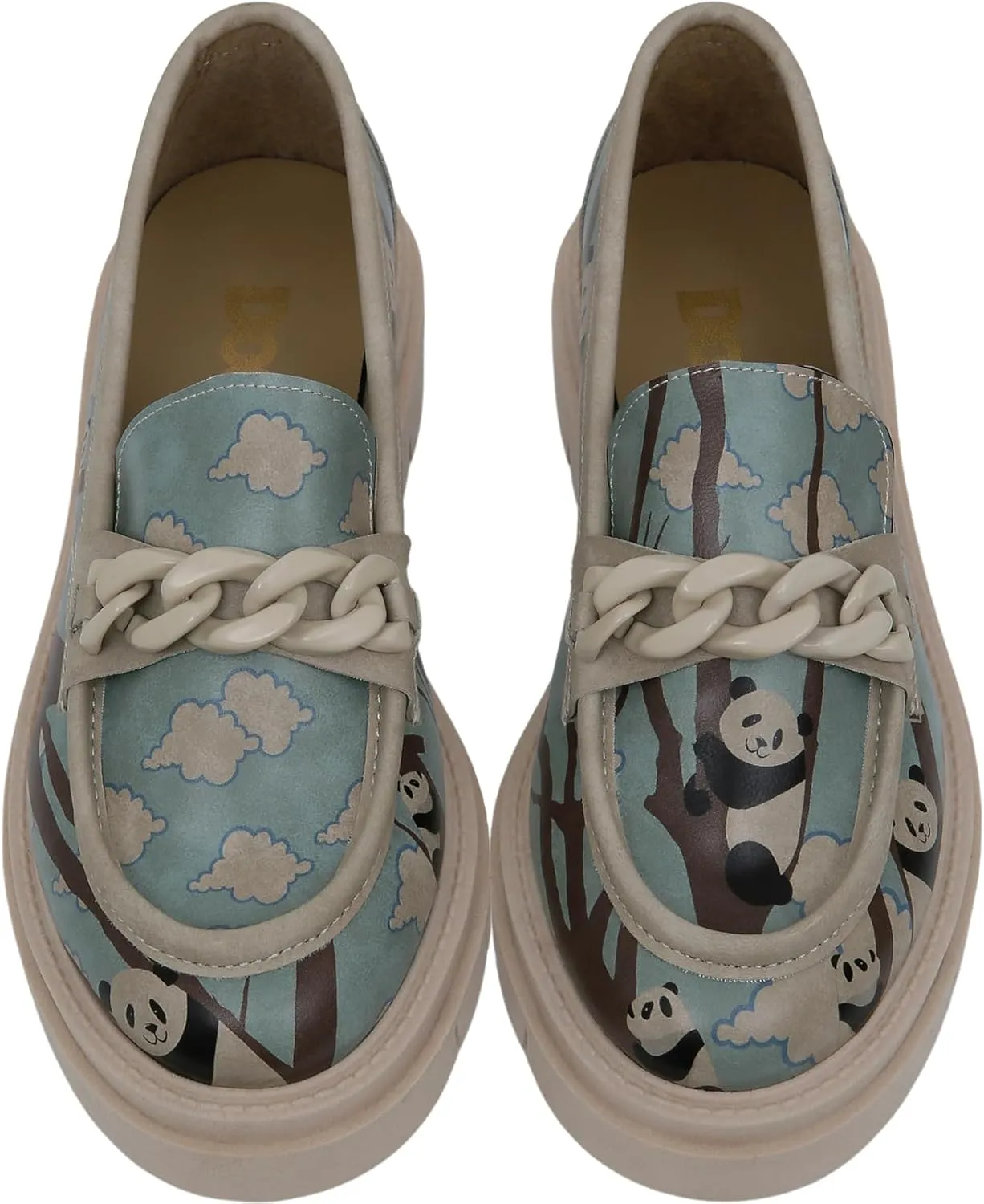 Penny Loafers for Women - Handmade and Vegan Leather Platform Loafers for Women