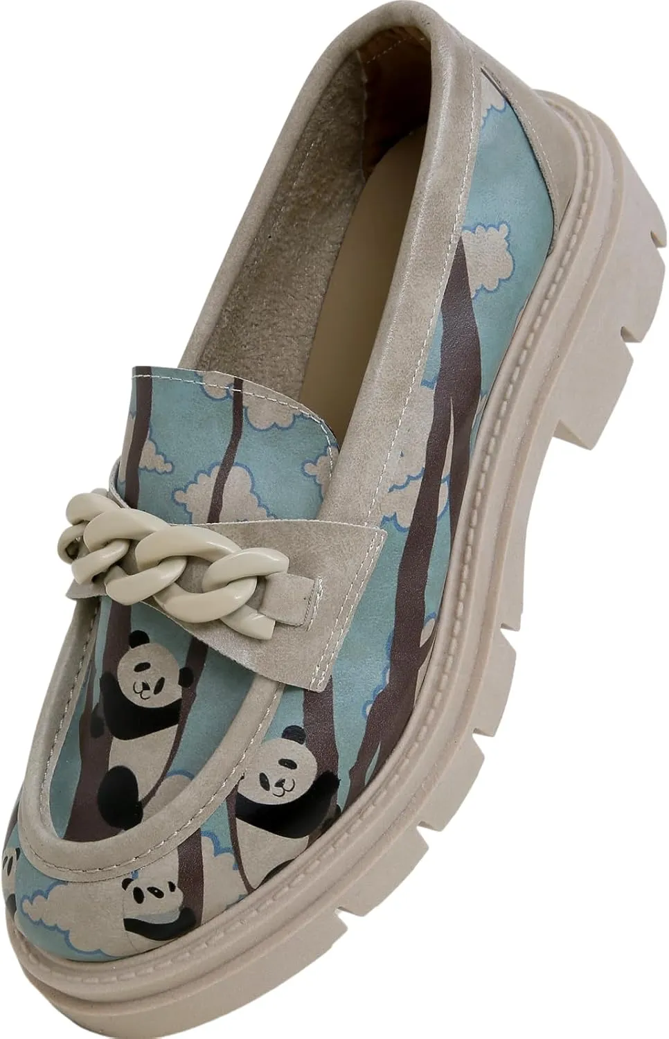 Penny Loafers for Women - Handmade and Vegan Leather Platform Loafers for Women