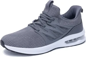 PERSOUL Mens Running Shoes Athletic Tennis Sneakers Lightweight Breathable Workout Gym Jogging Sport Walking Shoes for Men Size7-13