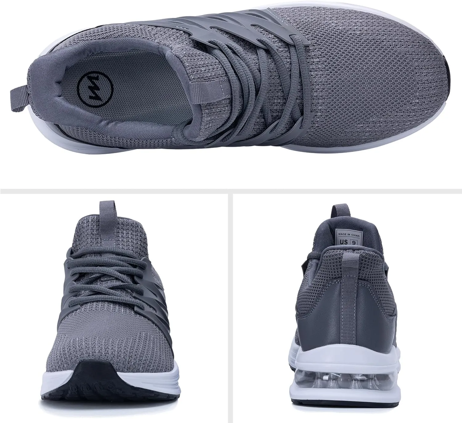 PERSOUL Mens Running Shoes Athletic Tennis Sneakers Lightweight Breathable Workout Gym Jogging Sport Walking Shoes for Men Size7-13