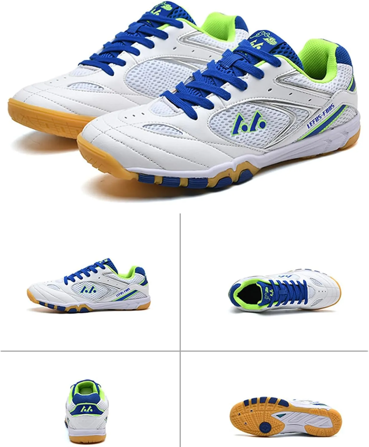 Pickleball Shoes Indoor Sports Sneakers for Mens Women for All Court Badminton Tennis Racquetball