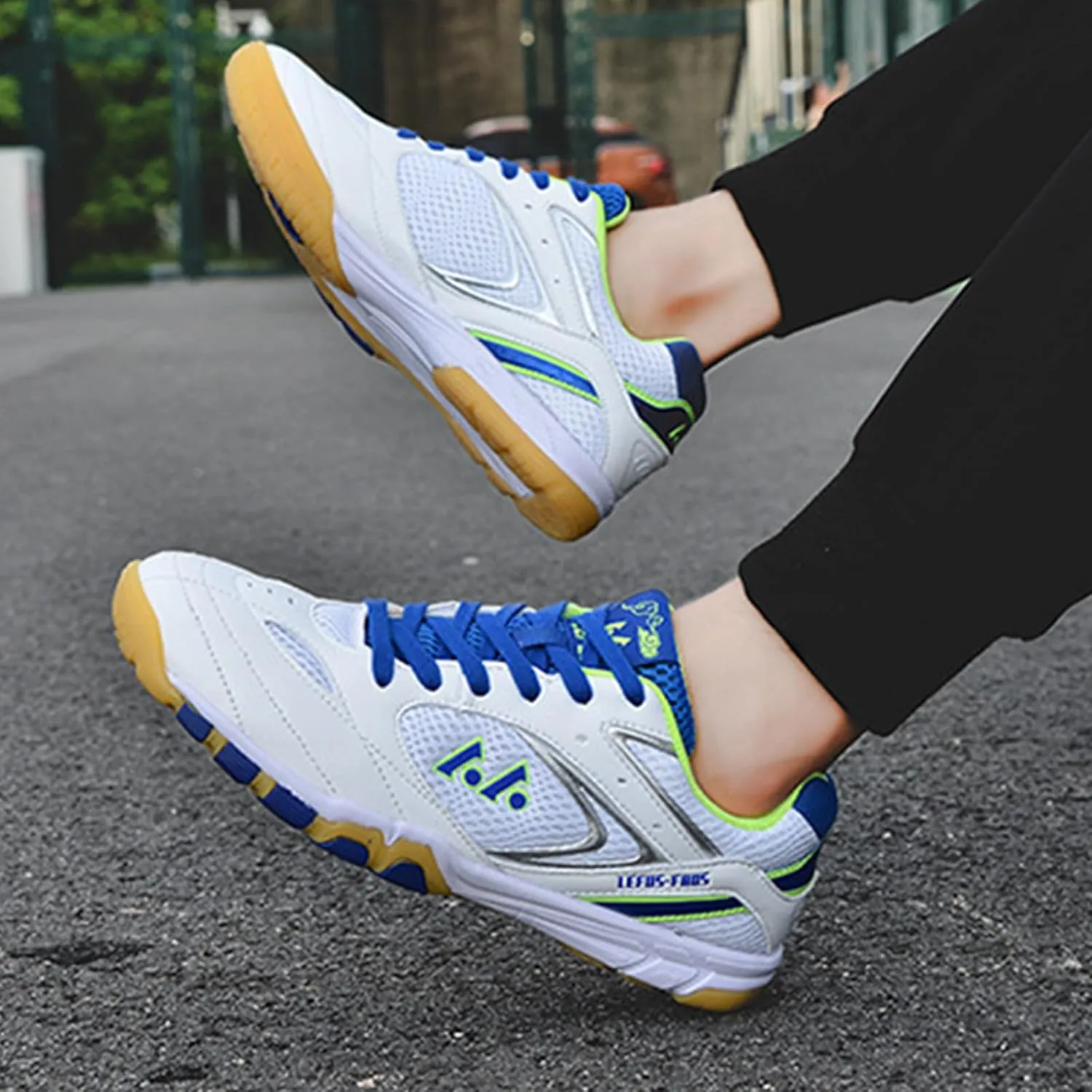 Pickleball Shoes Indoor Sports Sneakers for Mens Women for All Court Badminton Tennis Racquetball