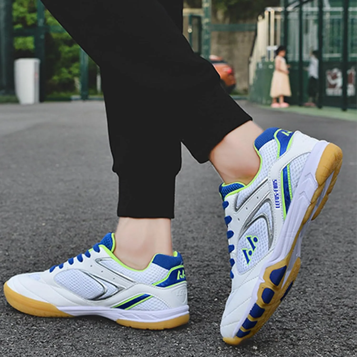 Pickleball Shoes Indoor Sports Sneakers for Mens Women for All Court Badminton Tennis Racquetball