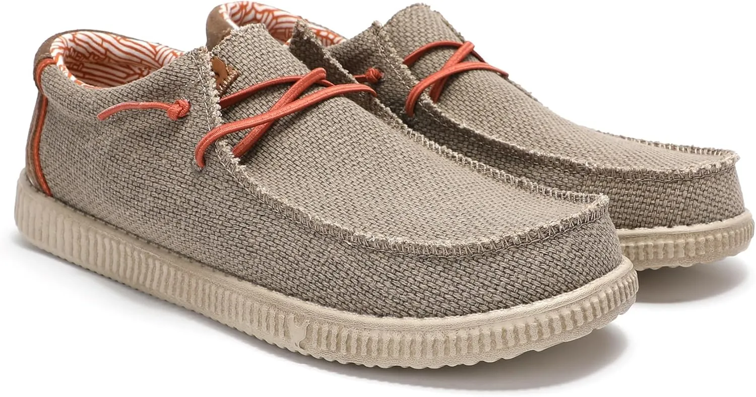 PITAS Men’s Steve Slip-On Loafers | Comfortable & Lightweight | Casual Footwear for Men | Taupe