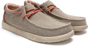PITAS Men’s Steve Slip-On Loafers | Comfortable & Lightweight | Casual Footwear for Men | Taupe