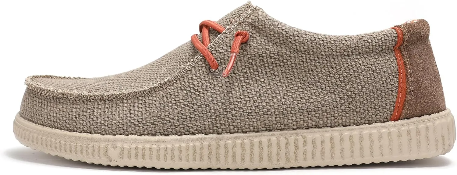 PITAS Men’s Steve Slip-On Loafers | Comfortable & Lightweight | Casual Footwear for Men | Taupe