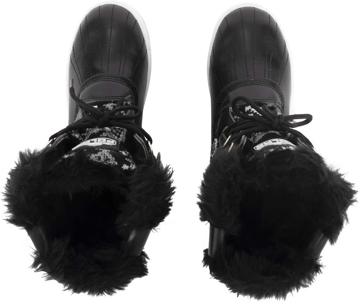 Polar Products Womens Snow Boot Quilted Short Winter Snow Rain Warm Waterproof Boots