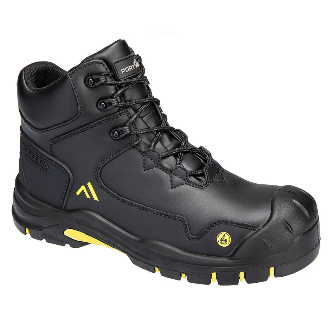 Portwest FC18 Apex Composite Mid Boot S3S ESD HRO SR SC FO