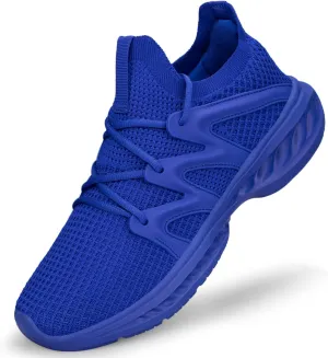 Pujcs Women Shoes Lightweight Tennis Shoes Non Slip Gym Workout Shoes Breathable Mesh Walking Womens Sneakers