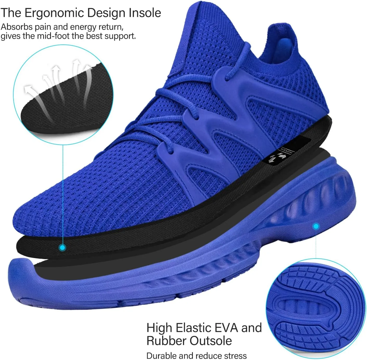Pujcs Women Shoes Lightweight Tennis Shoes Non Slip Gym Workout Shoes Breathable Mesh Walking Womens Sneakers