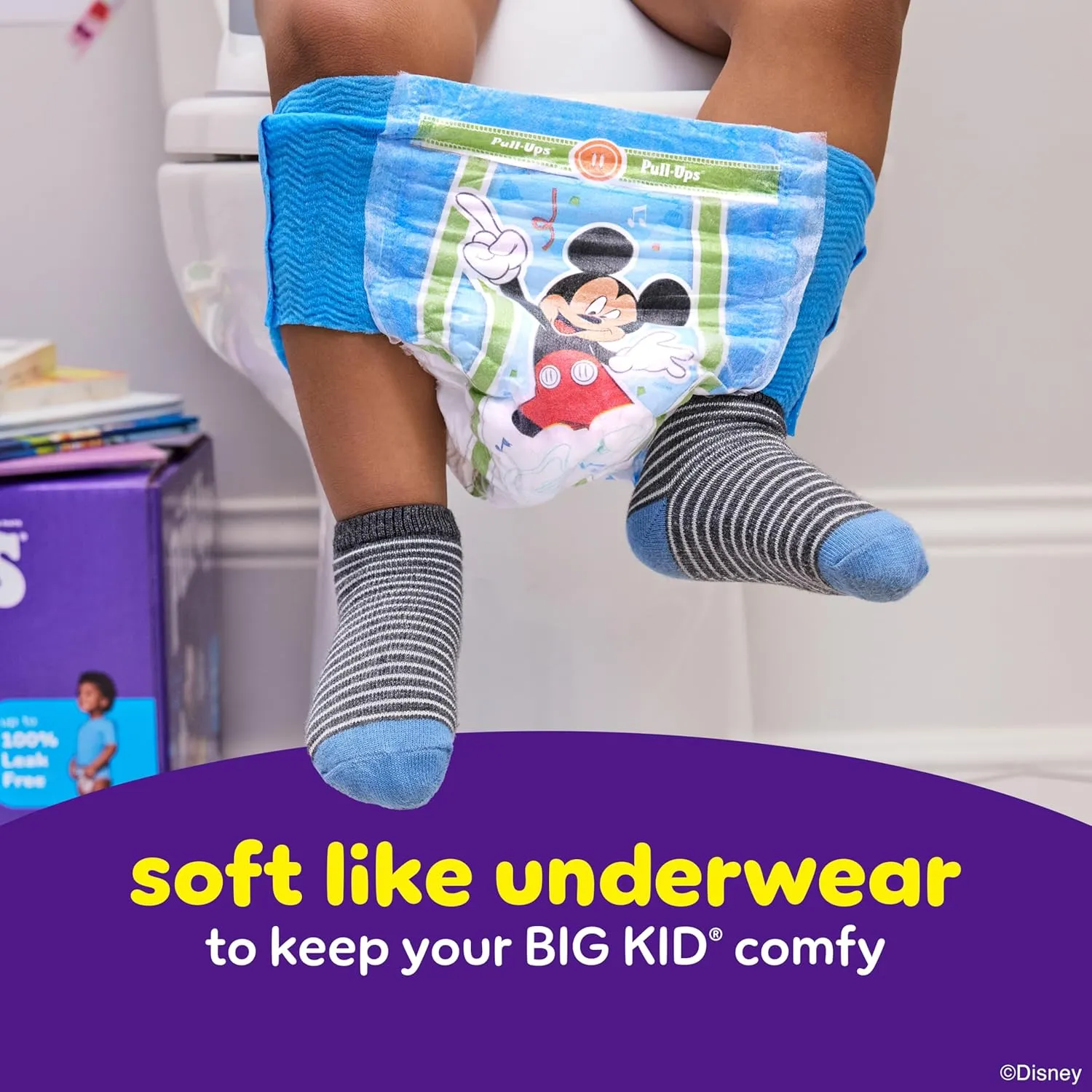 Pull-Ups Boys' Potty Training Pants, 2T-3T (16-34 lbs), 124 Count (4 Packs of 31)