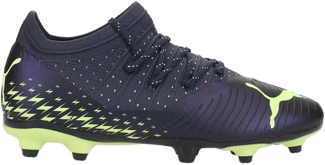 PUMA Future Z 2.4 Firm Ground/Artificial Ground (Little Kid/Big Kid) Parisian Night/Fizzy Light/Pistachio 4 Big Kid M
