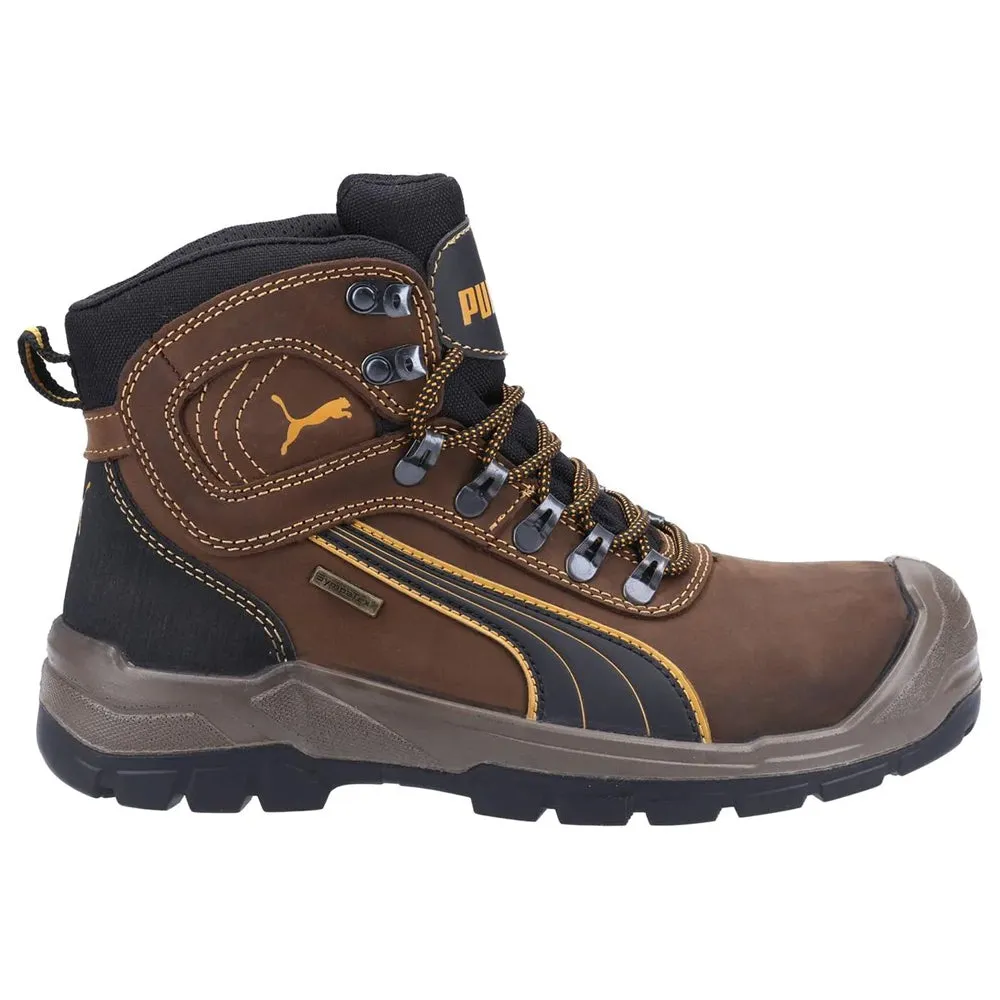 Puma Sierra Nevada Mid Brown Composite Safety Boots 63.022.0