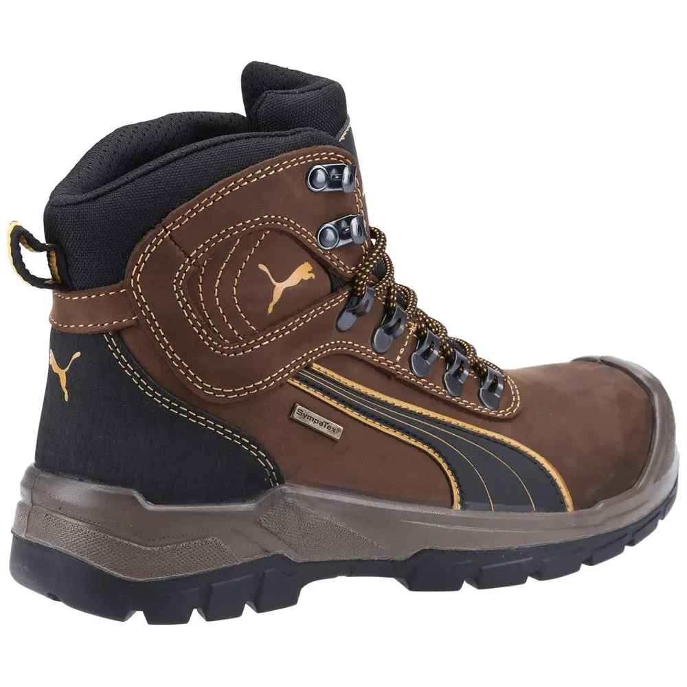 Puma Sierra Nevada Mid Brown Composite Safety Boots 63.022.0
