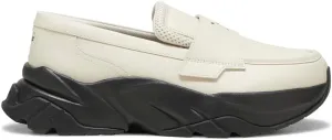 PUMA Womens Sophyr Slip On Loafers Casual - Off White - Size 7.5 M