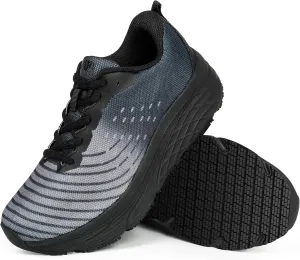 R CORD Non Slip Work Shoes Women Food Service Comfortable Water Resistant Womens Sneakers Slip Resistant Work Shoes Women