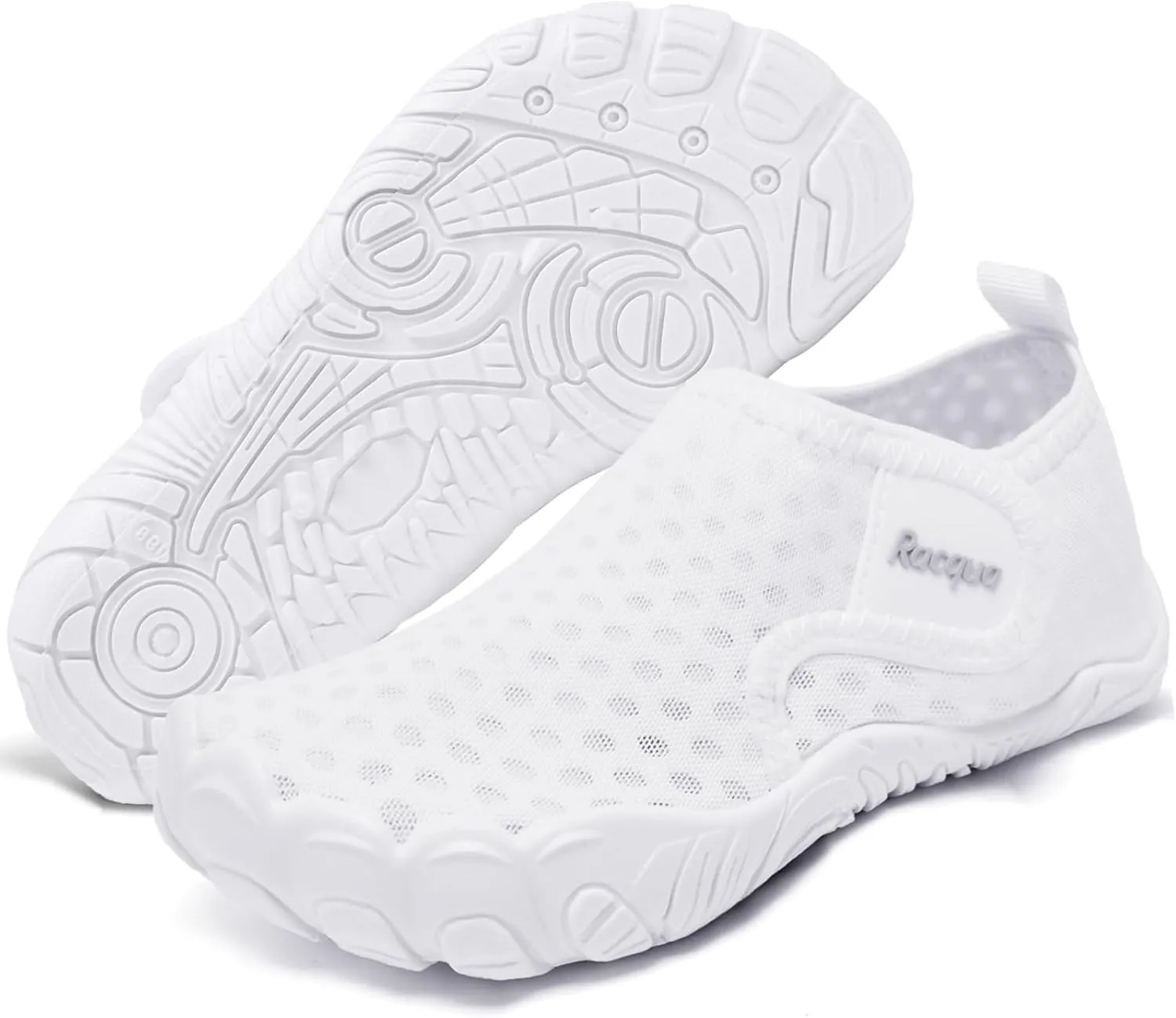 Racqua Water Shoes for Kids Boys Water Shoes Quick Dry Beach Shoes for Kids Lightweight Girls Swim Shoes (Little Kid/Big Kid)