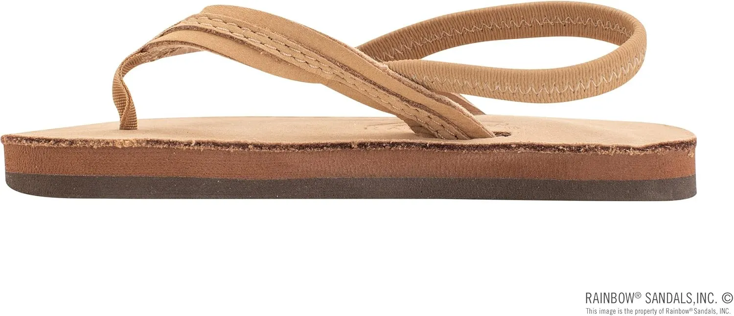 Rainbow Sandals Kid's Single Layer Premier Leather Flirty Braidy