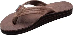 Rainbow Sandals Ladies Luxury Leather - Double Layer Arch Support with 1" Strap