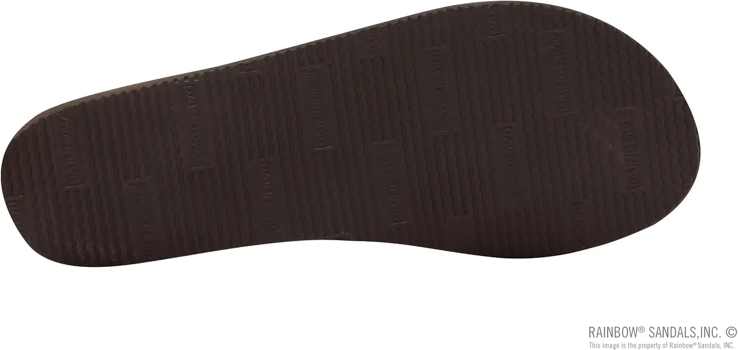 Rainbow Sandals Ladies Luxury Leather - Single Layer Arch Support With 1/2" Narrow Strap