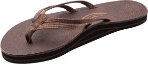 Rainbow Sandals Ladies The Sand Piper Luxury Leather - Single Layer Arch w/Double Narrow 1/3" Strap
