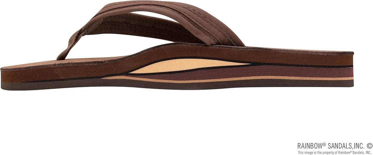 Rainbow Sandals Madison - Double Layer Arch Support with a Braid on a 3/4" Medium Strap