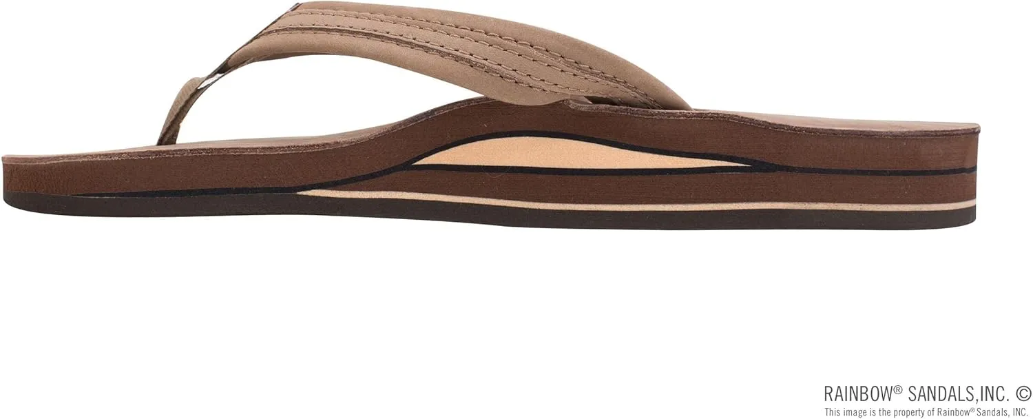 Rainbow Sandals Madison - Double Layer Arch Support with a Braid on a 3/4" Medium Strap
