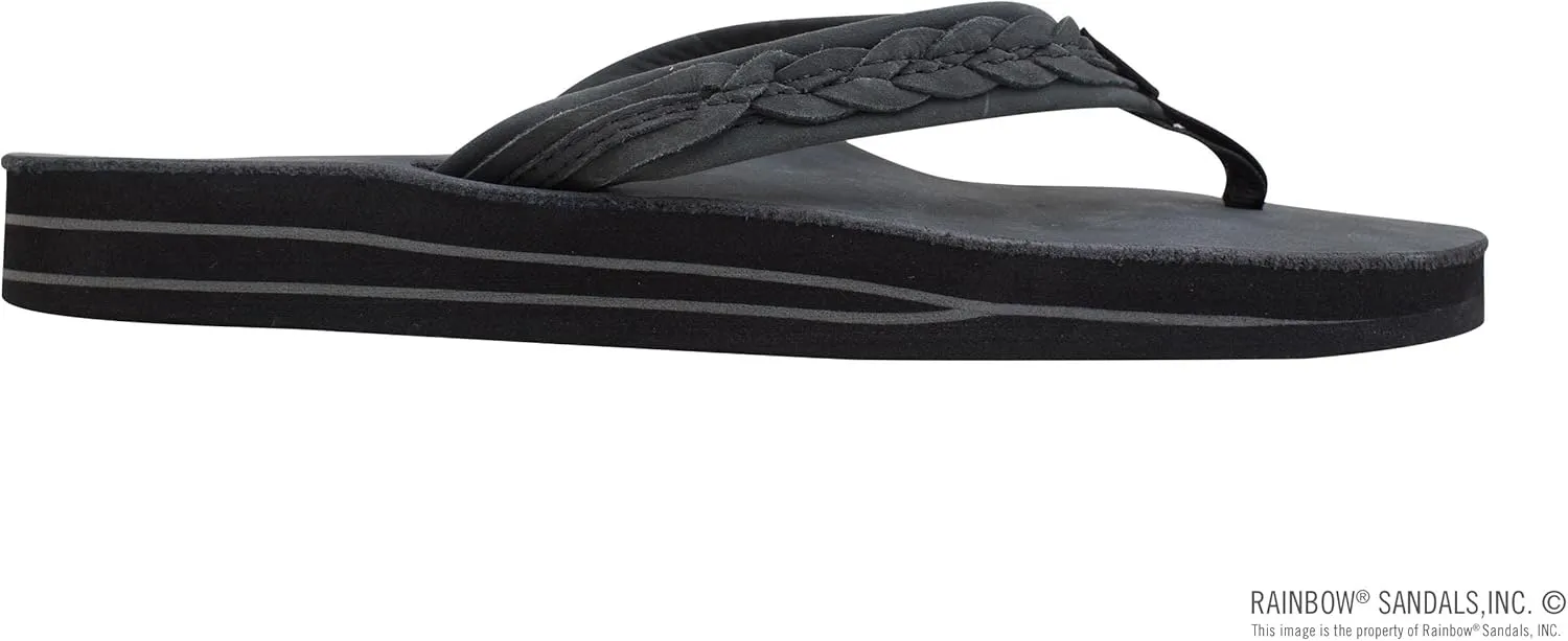 Rainbow Sandals Madison - Double Layer Arch Support with a Braid on a 3/4" Medium Strap